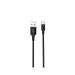 Adatkábel - 1M - USB-A - USB-C - fekete - XO NB212 10,5W/2,1A