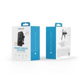   Autós tartó MagSafe - szellőzőbe - fekete - Forever MACH-100