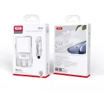 Hálózati töltő - 18W - USB-A + Type-c - fehér - XO CE02D