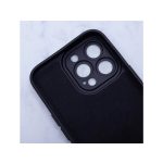 iPhone15 Pro - Hátlapi tok MagSafe - Fekete - Silicon case