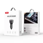 FM transmitter -  1xUSB-A 1xUSB-C 3,1A - fekete - XO  BCC12