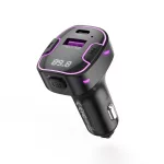 FM transmitter -  1xUSB-A 1xUSB-C 3,1A - fekete - XO  BCC12