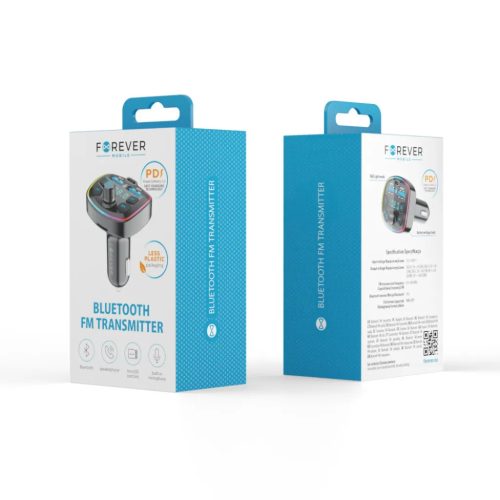 FM Transmitter - 2xUSB-A 1xUSB-C - Forever TR-360