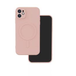 Simple Color Mag tok - iPhone 11 pink (rózsaszín)