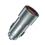 Autós adapter - 38W - USB-A, USB-C - ezüst - BWOO BO-CC73