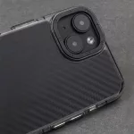 Acrylic Carbon tok - iPhone 12 / 12 Pro black (fekete)