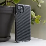 Acrylic Carbon tok - iPhone 12 / 12 Pro black (fekete)