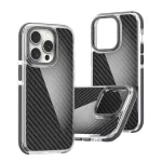Acrylic Carbon tok - iPhone 12 / 12 Pro black (fekete)