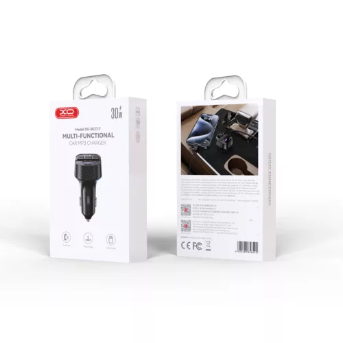 FM transmitter - fekete - 30W - XO BCC17