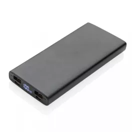 Powerbank - 10000 mAh - ezüst - Qualo 