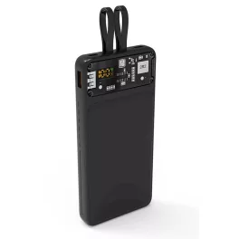 Powerbank - 10000 mAh - Átlátszó - Qualo