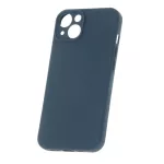 iPhone16 - Hátlapi tok - Sötétkék - Silicon case