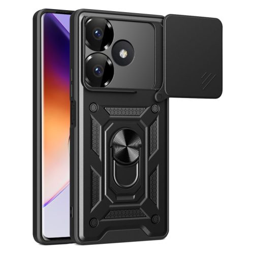 Xiaomi Redmi 13 4G / 13 5G - Hátlap tok - fekete - Defender Slide