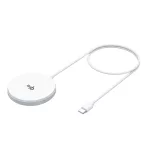 Vezeték nélküli töltő - 15W - ezüst - Forever MAWC - magnetic Qi