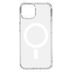 iPhone14 - Hátlapi tok MagSafe - Átlátszó - Case - Anti Shock 1.5mm