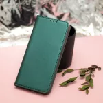 Smart Magnetic Notesz tok - SAMSUNG  S25 Plus dark green (sötétzöld)