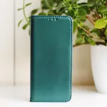 Smart Magnetic Notesz tok - SAMSUNG  S25 Plus dark green (sötétzöld)
