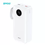 Powerbank - 30000 mAh - fehér - BWOO BO-P64