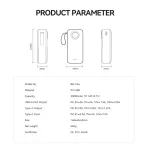 Powerbank - 30000 mAh - fehér - BWOO BO-P64
