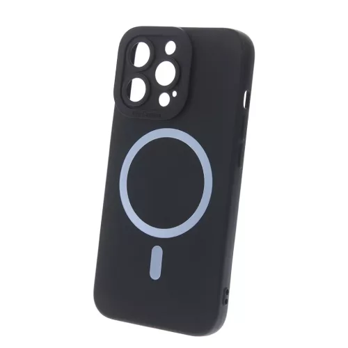 iPhone16 Pro - Hátlapi tok - Fekete - Silicon case