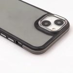 iPhone16 Plus - Hátlapi tok -szürke - Crystal Black