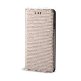 Xiaomi Redmi Note 14 5G - Notesz tok - arany - Smart Magnet