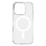 iPhone16 Pro - Hátlapi tok MagSafe - Átlátszó - Anti Shock 1.5mm