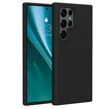 Etteri Szilikon tok - SAMSUNG S25 Ultra black (fekete)