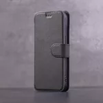 Xiaomi Redmi A3 - Notesz tok - fekete - Smart Light