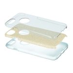 Xiaomi Redmi Note 14 Pro 5G - Hátlap tok - arany / csillám - Glitter 3in1