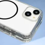 iPhone13 Pro Max - Hátlapi tok MagSafe - Fekete - Case - Anti Shock Thin