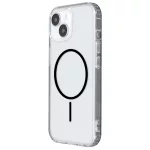 iPhone15 Pro Max - Hátlapi tok MagSafe - Fekete - Case - Anti Shock Thin