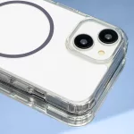 iPhone15 Pro Max - Hátlapi tok MagSafe - Szürke - Case - Anti Shock Thin