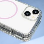 iPhone14 Pro - Hátlapi tok MagSafe - Rózsaszín - Case - Anti Shock Thin