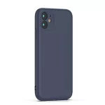Szilikon tok - iPhone 17 dark blue (kék)