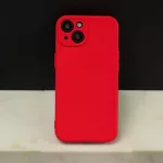Szilikon Box tok - iPhone 17 red (piros)