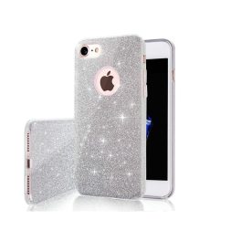 Glitter 3in1 tok - iPhone 17 Pro Max silver (ezüst)