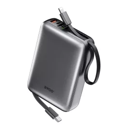 Powerbank - 20000 mAh  fekete - BWOO P73 22.5W