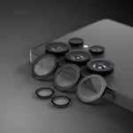 Samsung S25 Ultra - Kameravédő - Fekete