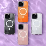 iPhone16 - Hátlapi tok MagSafe - fekete - Flash Mag