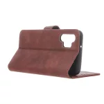 Samsung S26 Plus - Notesz tok - barna - Smart Velvet