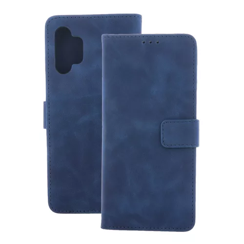 Samsung S26 Plus - Notesz tok - kék - Smart Velvet