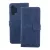 Samsung S26 Plus - Notesz tok - kék - Smart Velvet