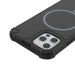 iPhone12 - Hátlapi tok MagSafe - fekete - Defender 2in1 Mag