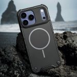 iPhone12 - Hátlapi tok MagSafe - fekete - Defender 2in1 Mag