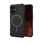 iPhone16 - Hátlapi tok Magsafe - fekete - Defender 2in1 