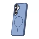 Samsung S26 Plus - Hátlap tok MagSafe - kék - Frame Thin Mag