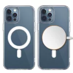 Samsung S26 Plus - Hátla tok MagSafe - átlátszó - Anti Shock 1,5 mm