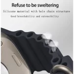 Óraszíj - Apple Watch(42/44/45/46/49mm) -narancs-Watchband(W038)- Techsuit