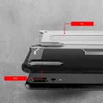 Huawei P20 Pro - Hátlap tok - fekete - Techsuit Hybrid Armor